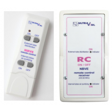 Set RC NBVE dual purpose for remote control of NBVE dual purpose UV-C flow germicidal lamps